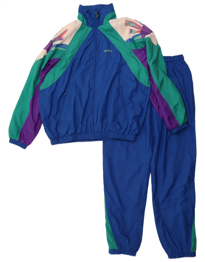 Ellesse muška široka trenirka IT 48 srednje plave boje