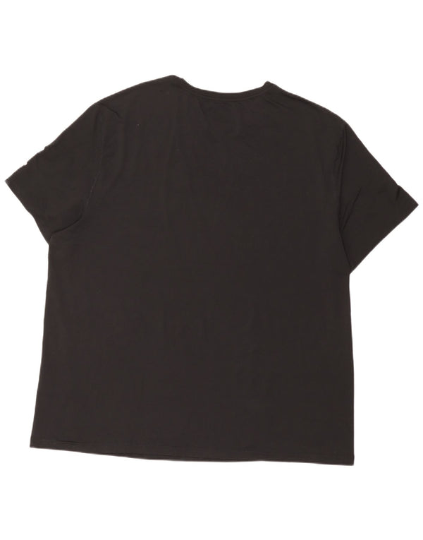 Russell atletska muška majica Dri-Power Top 2XL crni poliester