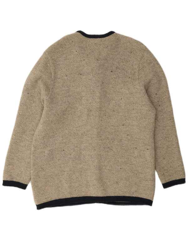 Giesswein ženski džemper s grafičkim džemperom UK 16 Large Grey Flecked Novitet