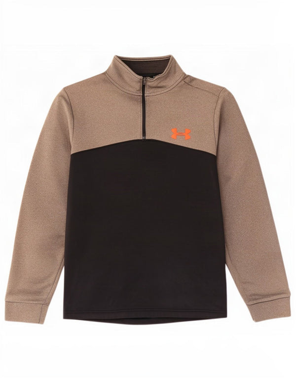 Under Armour, gornji dio trenirke s patentnim izrezom, mala crna boja