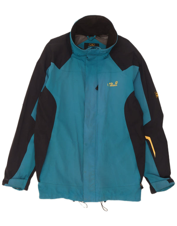 Jack Wolfskin muška kišna jakna UK 44/46 XL plava poliamidna boja