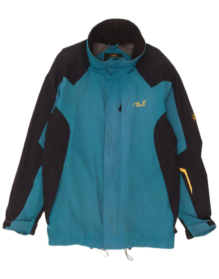 Jack Wolfskin muška kišna jakna UK 44/46 XL plava poliamidna boja