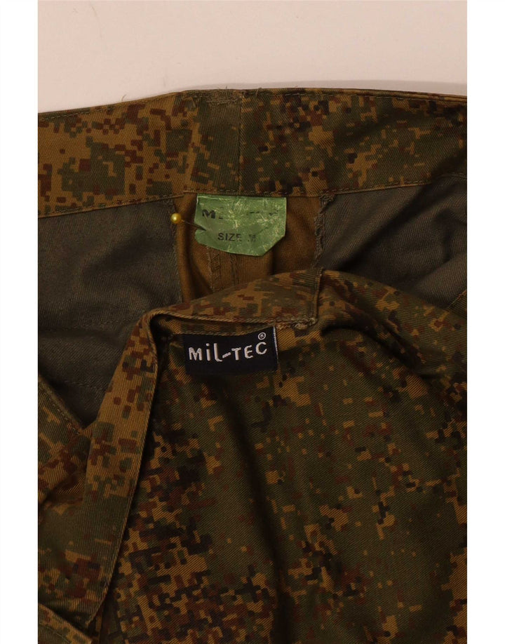 Mil-Tec muške kargo hlače srednje veličine W32 L32 kaki kamuflažne boje