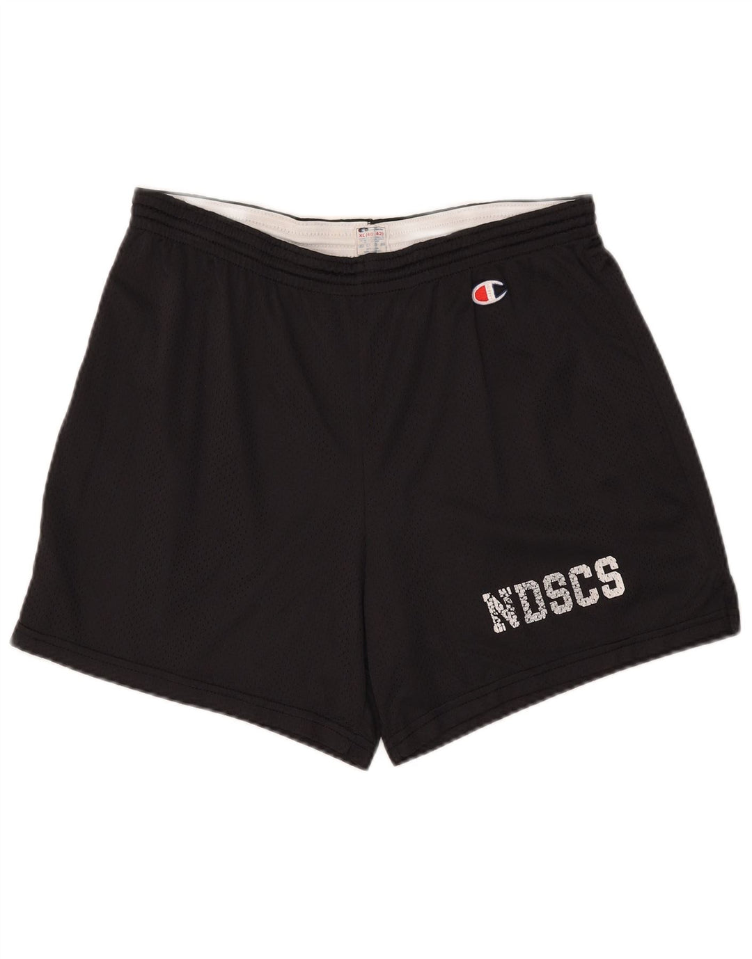 Champion muške grafičke sportske kratke hlače XL crni najlon