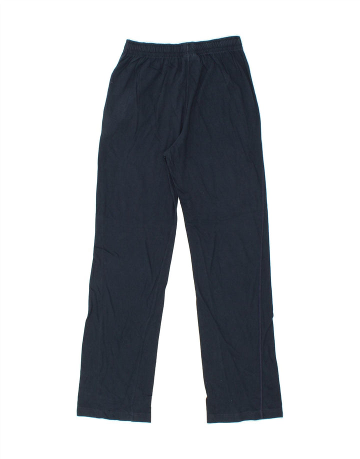 CHAMPION Womens Tracksuit Trousers UK 12 Medium Navy Blue Vintage Champion and Second-Hand Champion from Messina Hembry 