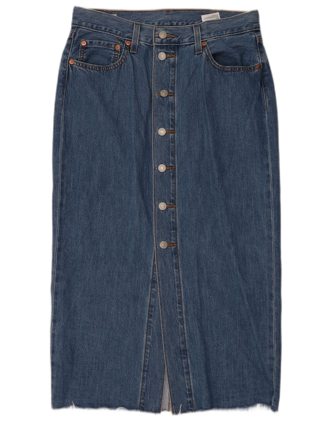 Levi's ženska traper suknja W29 srednje plavi pamuk