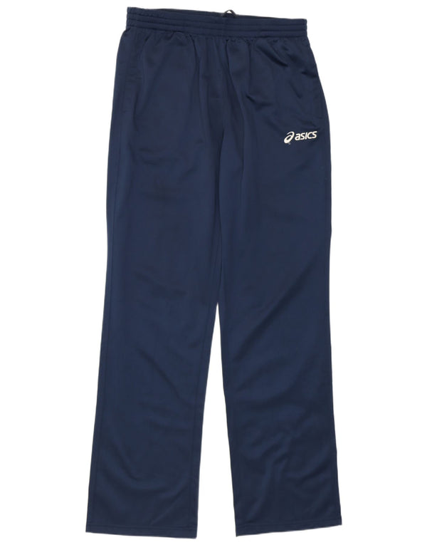 ASICS Mens Tracksuit Trousers 2XL W40 L33 Navy Blue Polyester