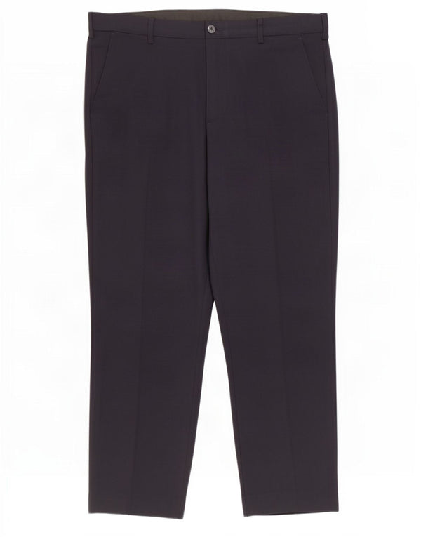 Marks & Spencer muške chino hlače standardnog kroja W36 L27 crne