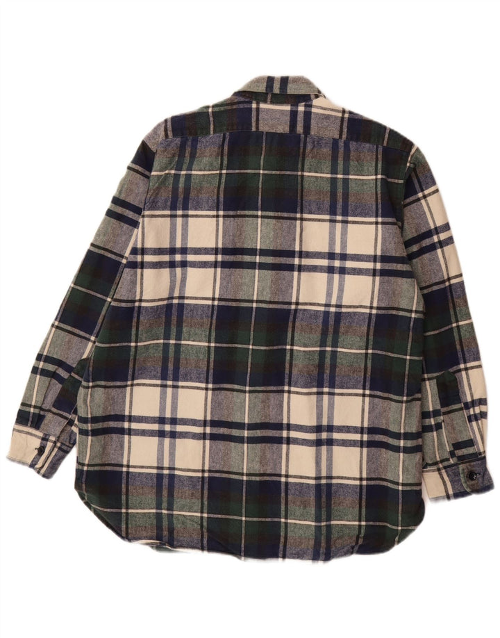 L.L.Bean muška flanelska košulja srednje zelene karirane boje