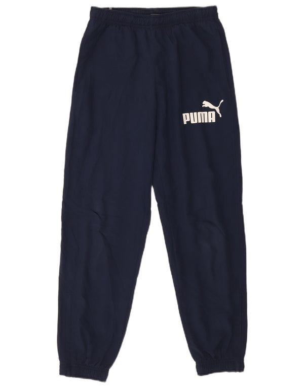 Puma Boys Graphic Trenirka Hlače Joggers 11-12 godina tamnoplave