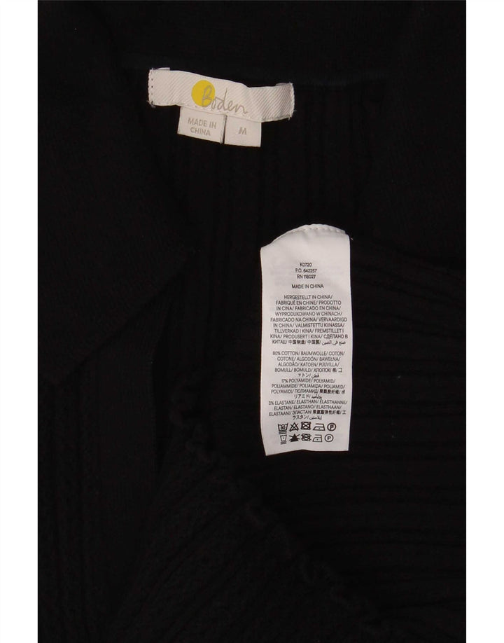 Boden ženska polo majica UK 12 srednje crni pamuk