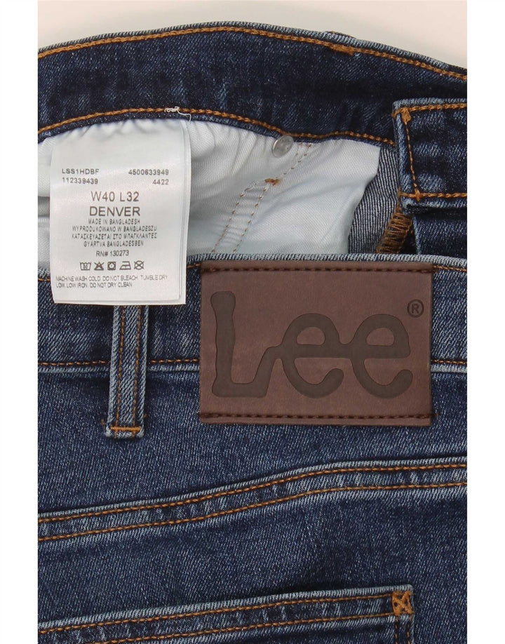Lee Mens Denver Bootcut traperice W40 L32 plavi pamuk