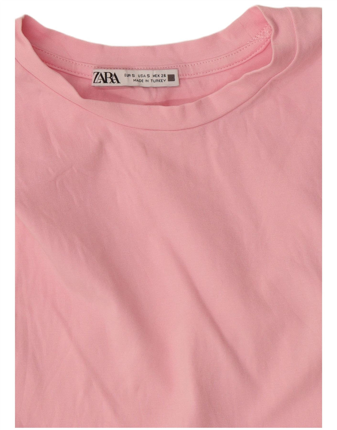 Zara ženski kratki prsluk UK 8 Small Pink