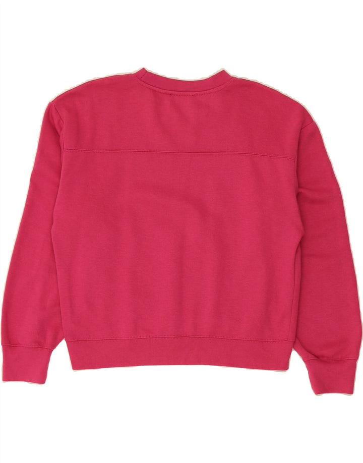 ZARA Womens Sweatshirt Jumper UK 14 Medium Pink Vintage Zara and Second-Hand Zara from Messina Hembry 