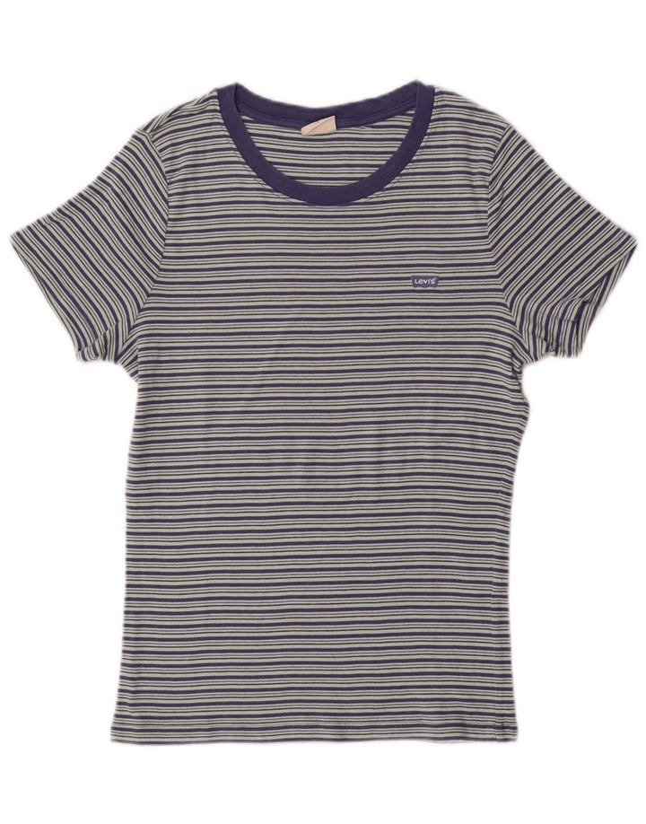 LEVI'S majica kratkih rukava UK 14 velike plave pruge