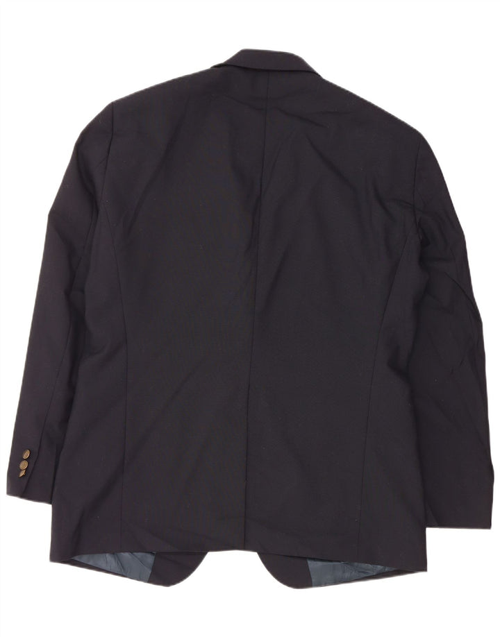 DOCKERS Muška jakna sa 2 gumba UK 42 XL crni poliester