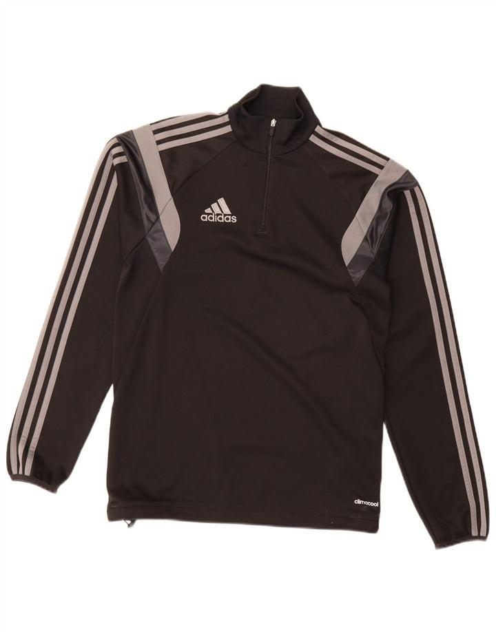 Adidas muška trenirka Climacool zip izrez i gornji dio XS crne boje
