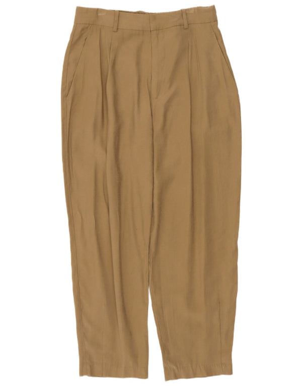 Zara ženske chino hlače s klinovima srednje veličine W28 L26 kaki viskoza