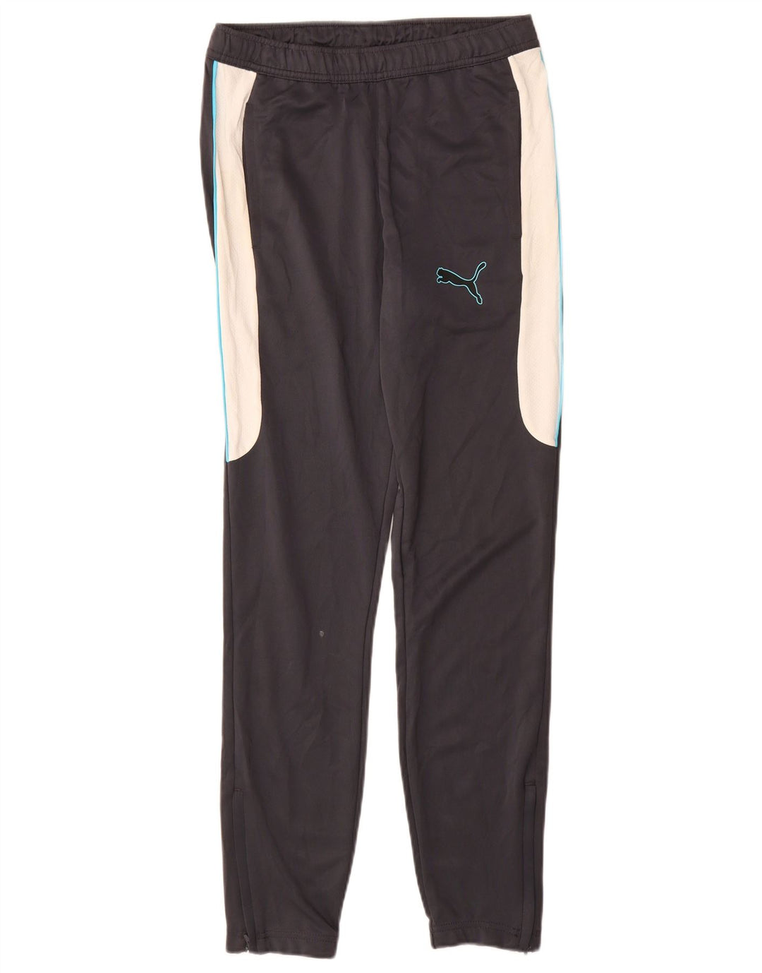 PUMA muške hlače za trenirku male crne poliesterske boje