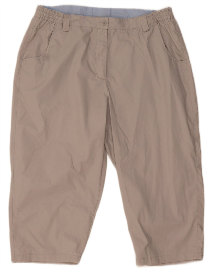 Mountain Warehouse Ženske bermude UK 16 Large W34 Bež Poliester
