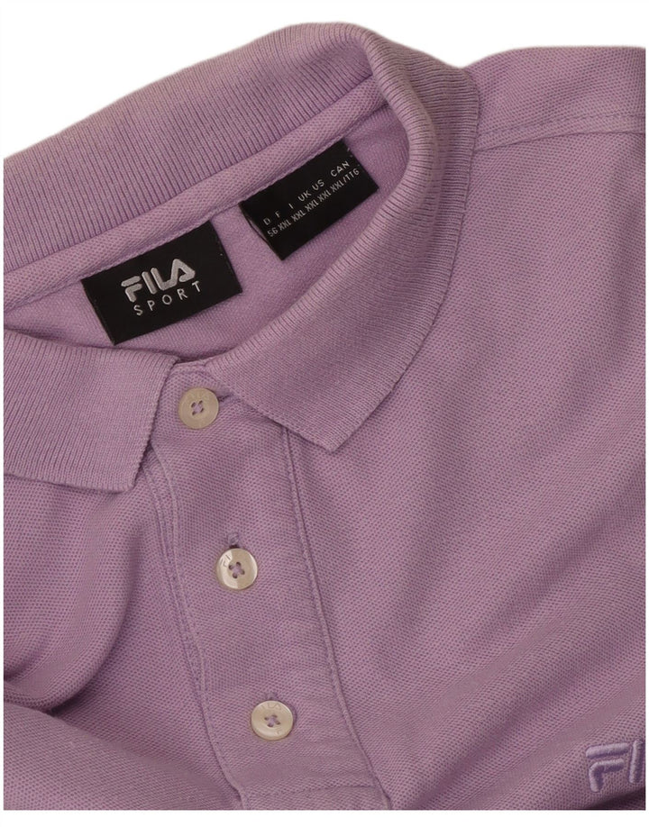 Fila muška polo majica 2XL ljubičasta