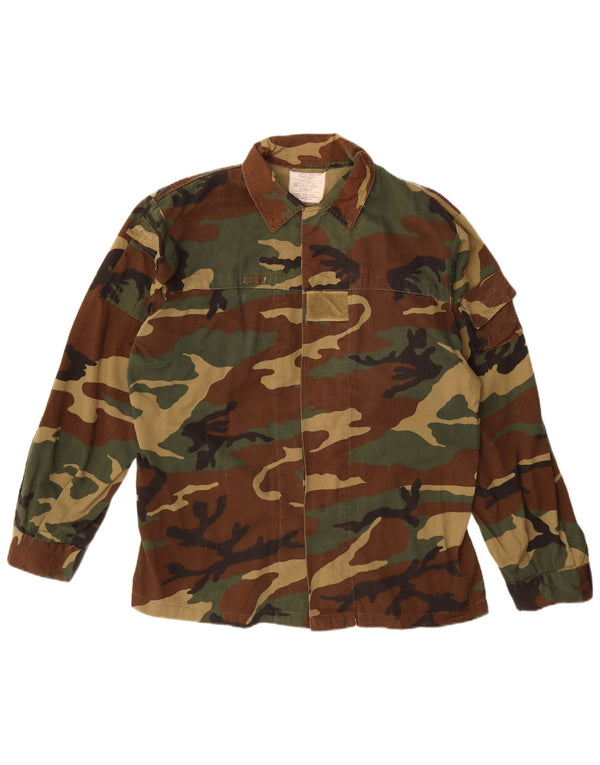 VINTAGE muška vojna jakna IT 56 3XL kaki kamuflažni pamuk
