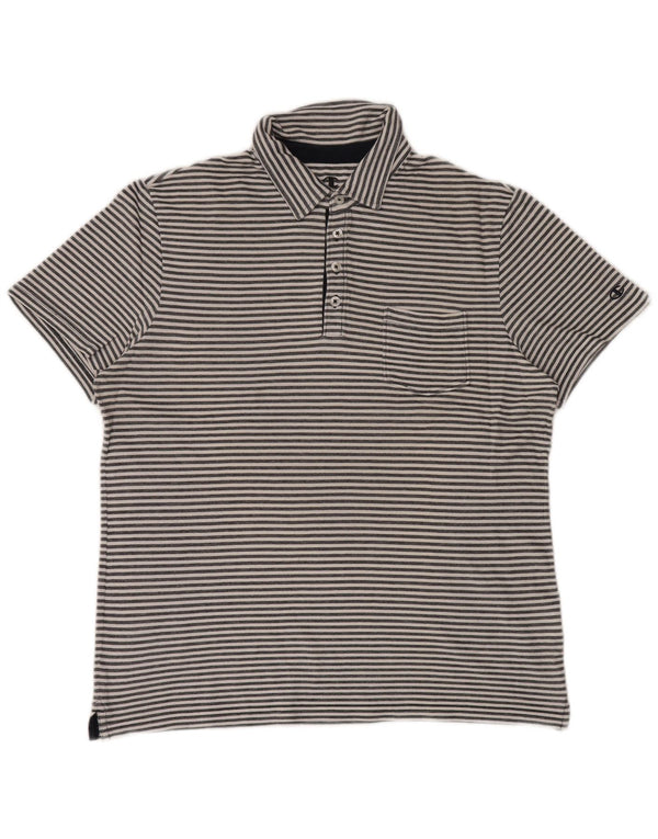 Champion ženska polo majica UK 18 XL sivi pamuk na pruge