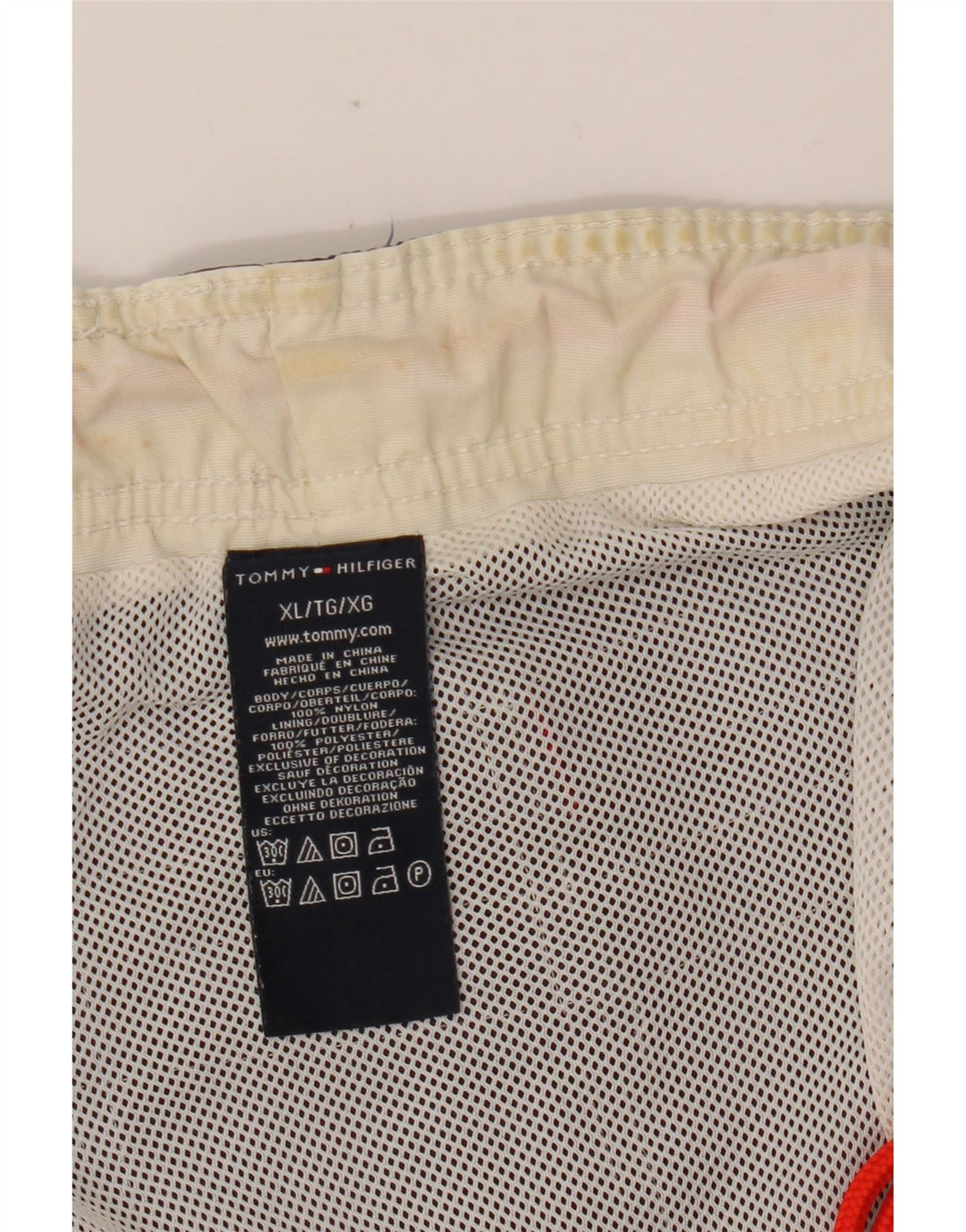 TOMMY HILFIGER Muške kratke kupaće hlače XL tamnoplavi najlon