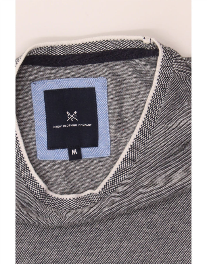 CREW CLOTHING Mens T-Shirt Top Medium Grey Cotton Vintage Crew Clothing and Second-Hand Crew Clothing from Messina Hembry 