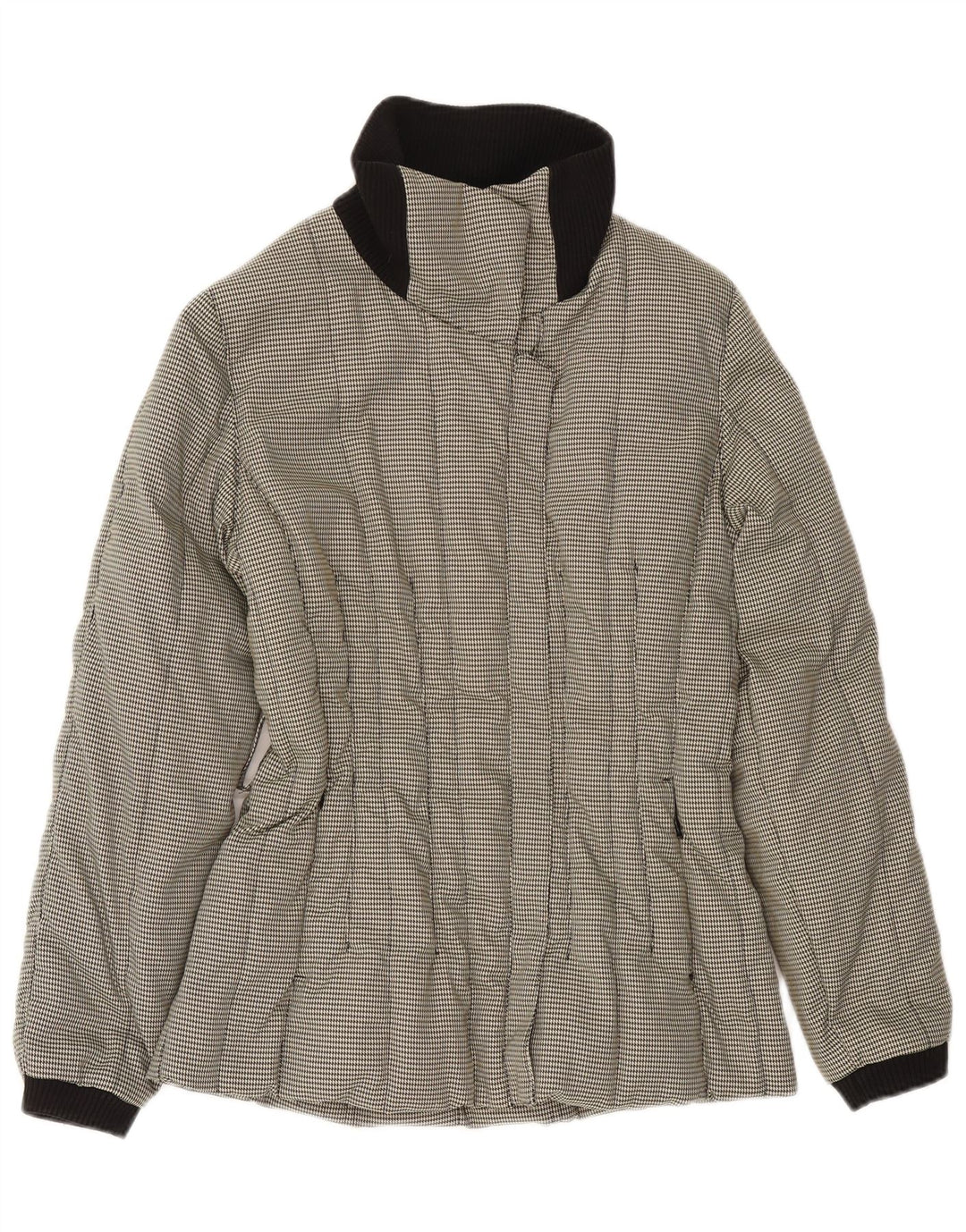 Ženska podstavljena jakna Carhartt IT 42 srednje sivi poliamid u obliku ptičje zube