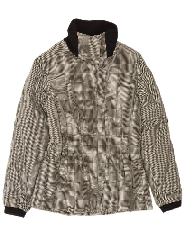 Ženska podstavljena jakna Carhartt IT 42 srednje sivi poliamid u obliku ptičje zube