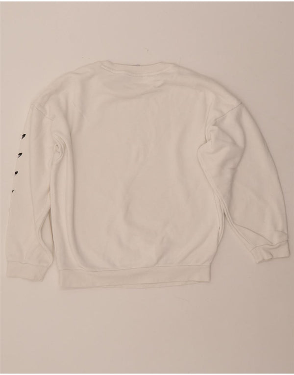 ADIDAS Ženska velika majica s motivom UK 8 Mali bijeli pamuk