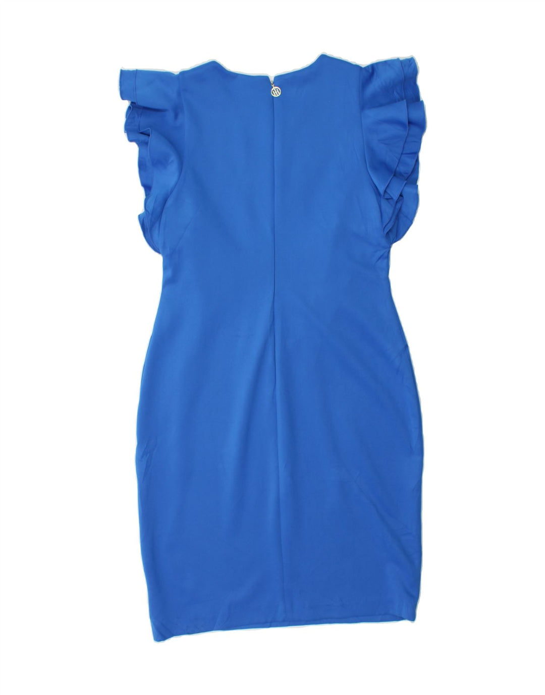TOMMY HILFIGER Womens Bodycon Dress US 10 Large Blue Polyester Vintage Tommy Hilfiger and Second-Hand Tommy Hilfiger from Messina Hembry 