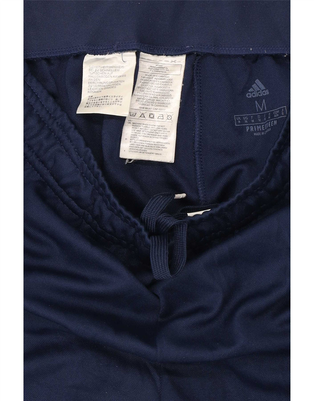 Adidas muške Primegreen hlače od trenirke Medium tamnoplavi poliester