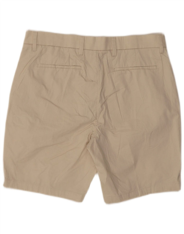 Marks & Spencer Autograph kratke chino hlače standardnog kroja W36 velike bež boje