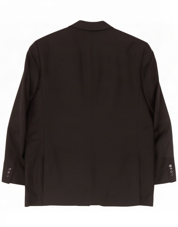 Marks & Spencer muška jakna sa 2 gumba UK 46 XL Black Linen