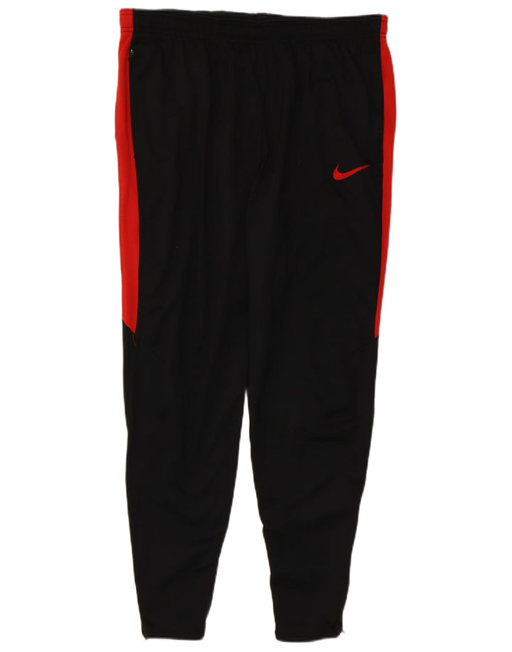 Nike muške Dri Fit hlače za trenirku XL crni poliester u boji
