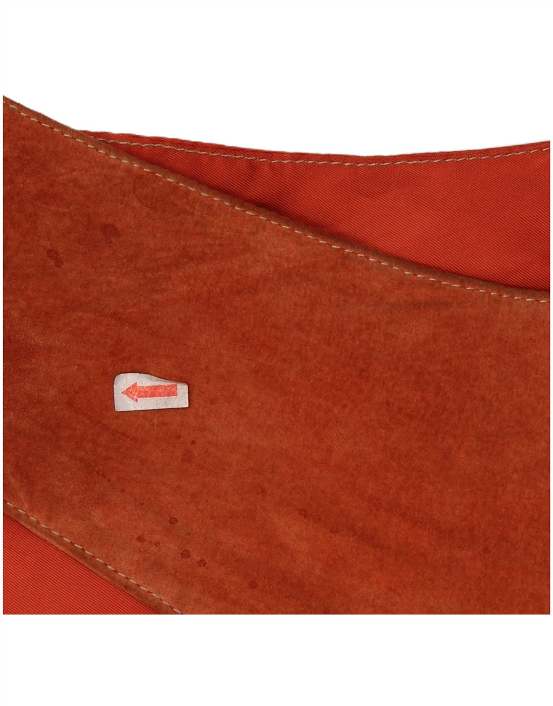 Vintage muški prsluk od antilopa mali smeđi kožni