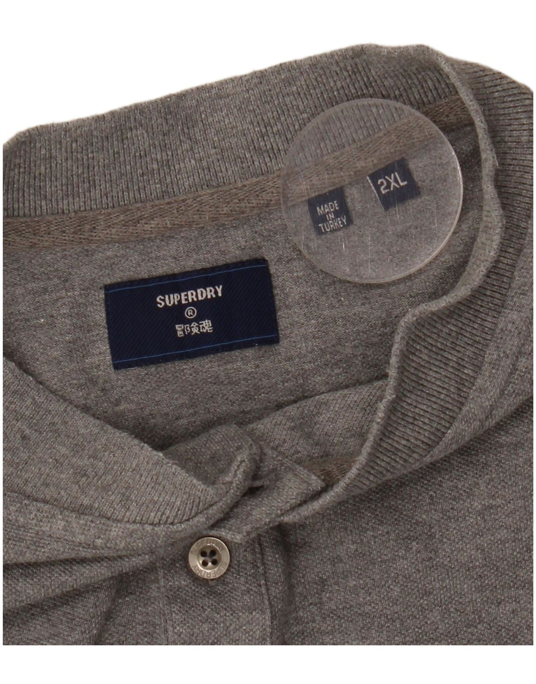 SUPERDRY muška majica kratkih rukava 2XL siva