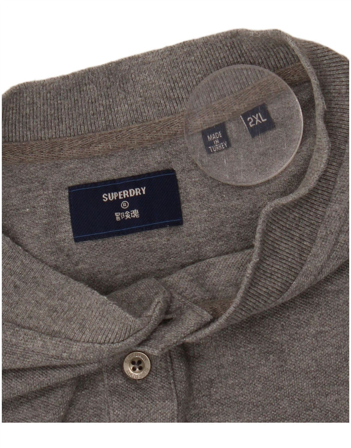 SUPERDRY muška majica kratkih rukava 2XL siva
