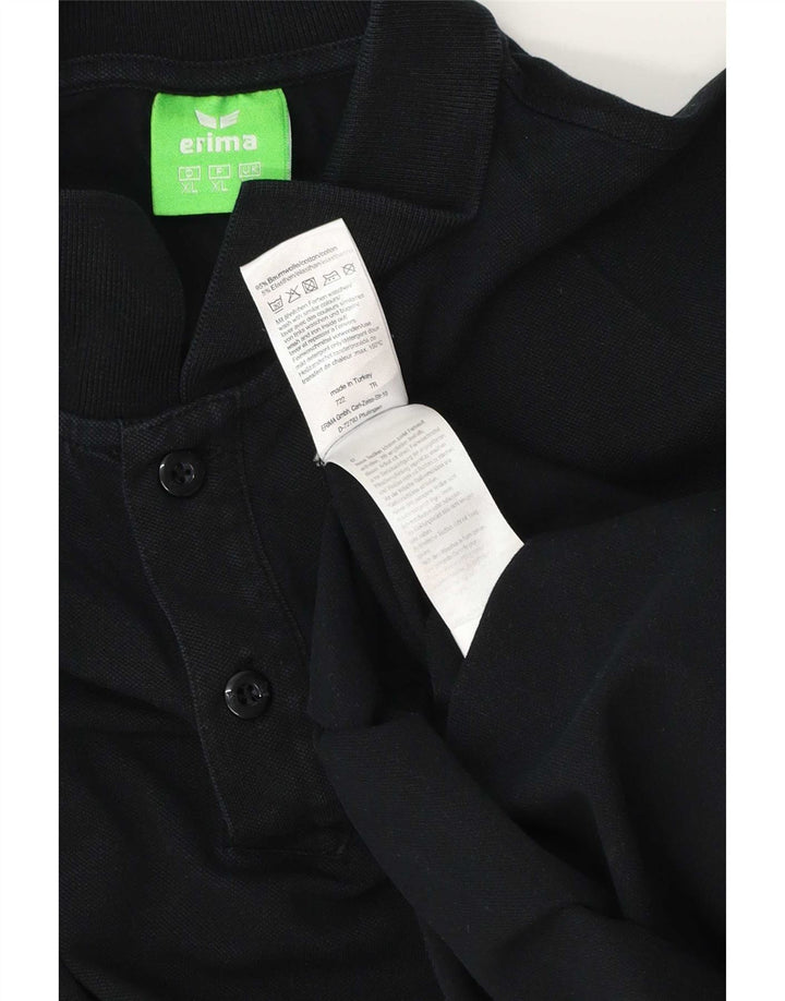Erima muška polo majica XL crni pamuk