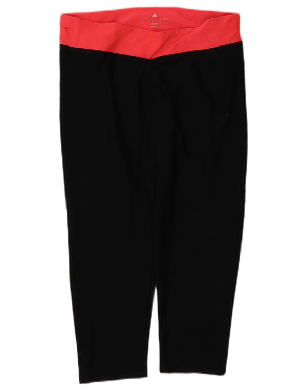 Adidas ženske tajice Climalite UK 12/14 Srednje crni poliester