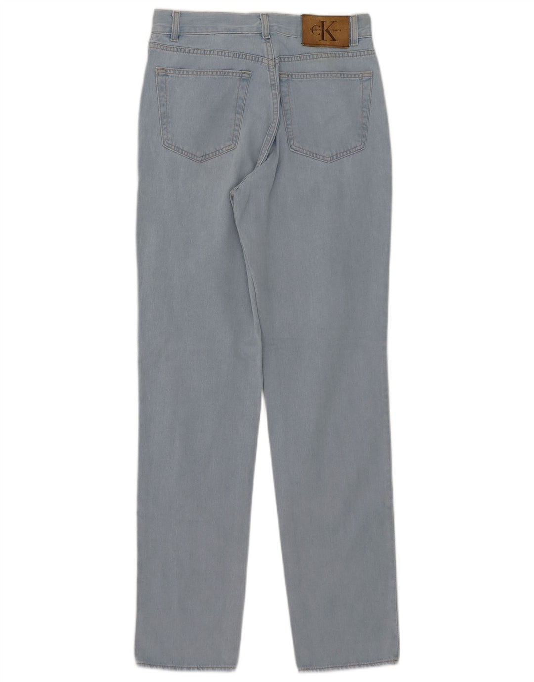 Calvin Klein ženske ravne traperice W30 L32 plavi pamuk