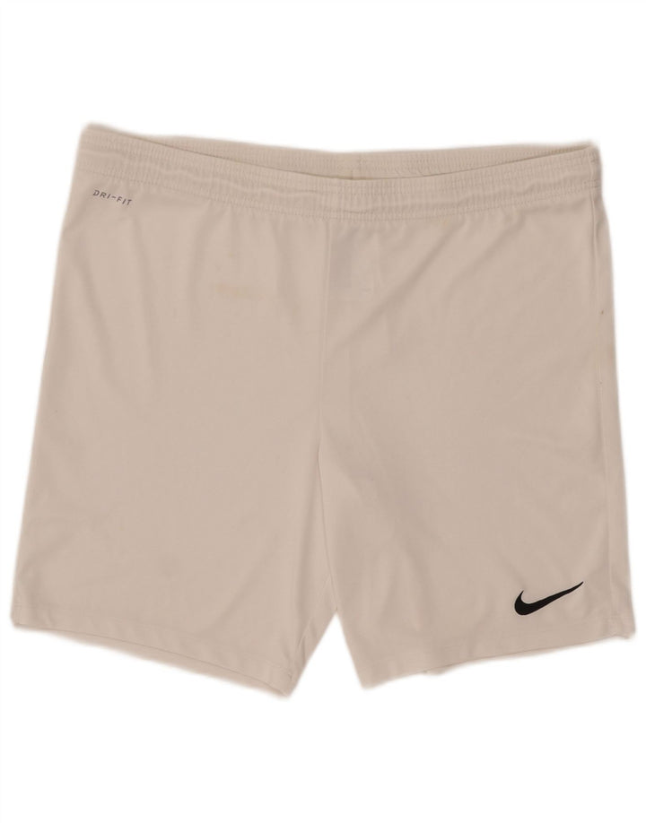 Nike muške Dri Fit sportske kratke hlače, veliki bijeli poliester