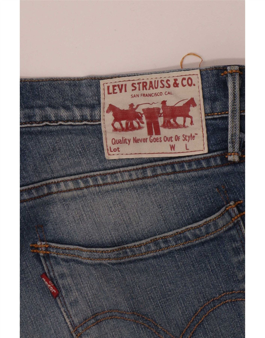 Levi's muške uske traperice W34 L30 Plave