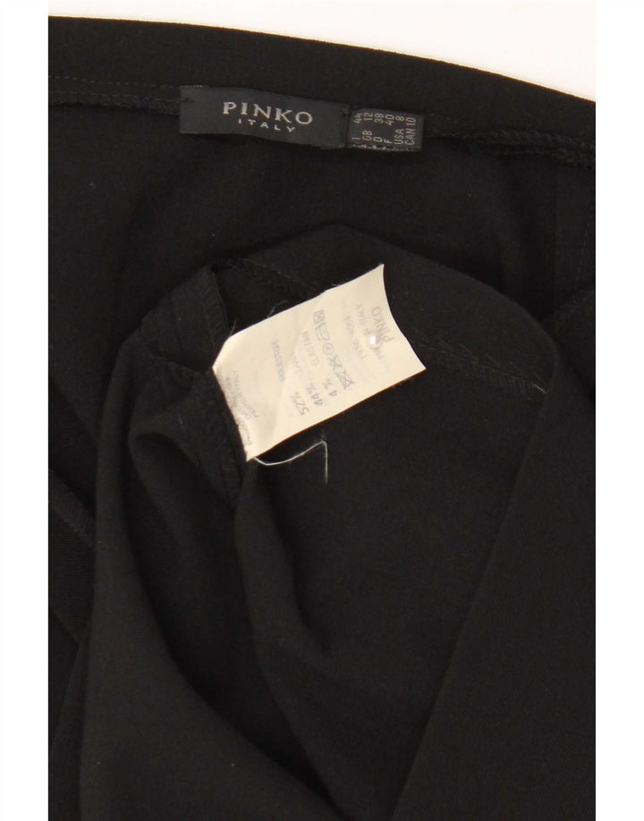 Pinko ženska mini suknja UK 12 srednje W30 crni poliester