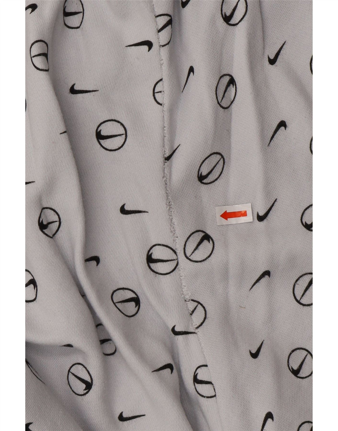 NIKE Muške trenirke slobodnog kroja, male plave pamučne hlače za trenirku