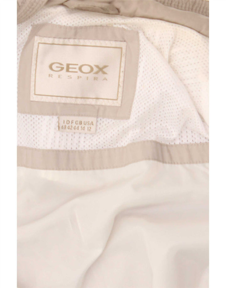 Geox ženska jakna Respira Utility UK 14 veliki bež poliester