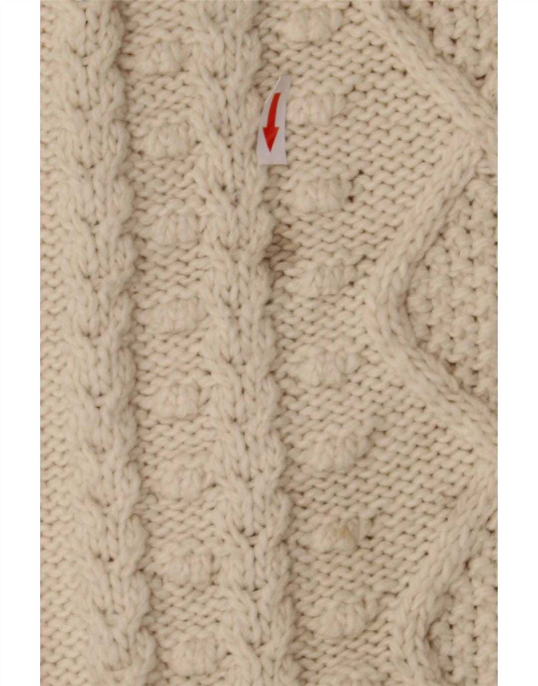 Zara ženski pulover s velikim ovratnikom UK 16 Large Beige