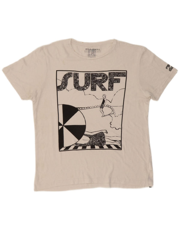 BILLABONG Muška majica s grafičkim motivima XL bijeli poliester